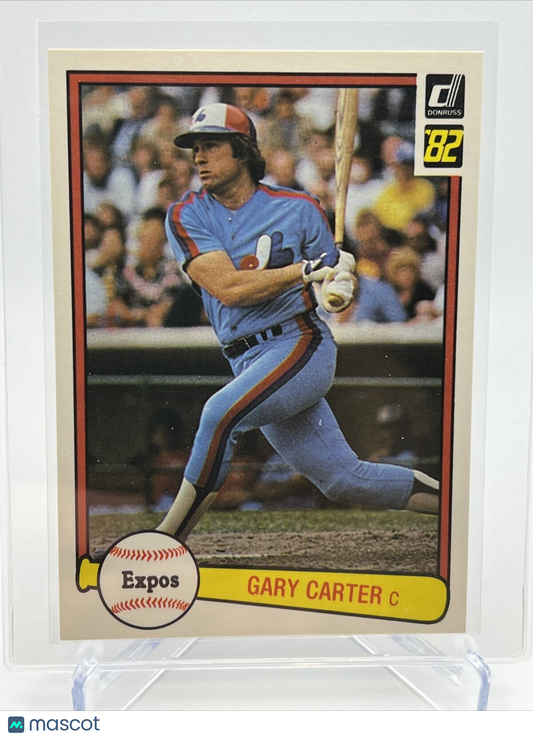 1982 Donruss Gary Carter Baseball Card #114 NM-MT FREE SHIPPING