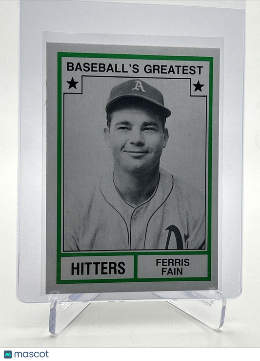 1982 TCMA Greatest Hitters Ferris Fain Baseball Card #43 Mint FREE SHIPPING