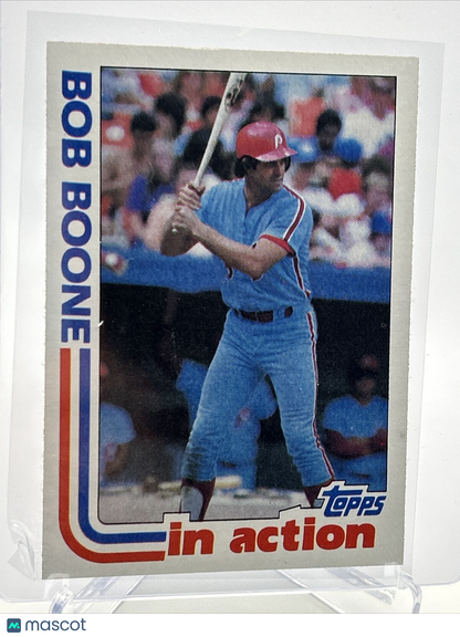 1982 Topps Bob Boone Baseball Card #616 NM-Mint FREE SHIPPING
