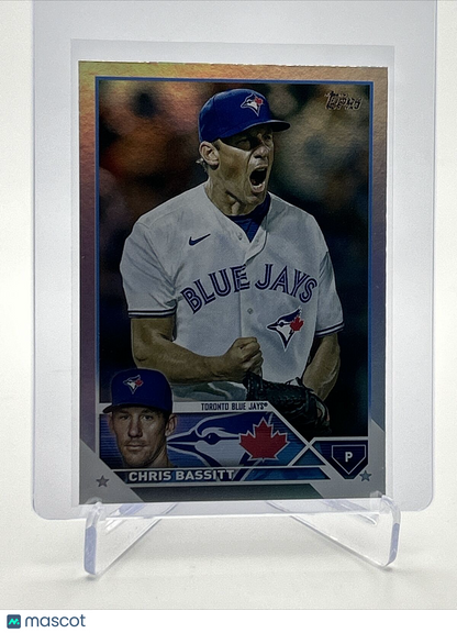 2023 Topps RAINBOW FOIL Chris Bassitt Baseball Card #618 FREE SHIPPING