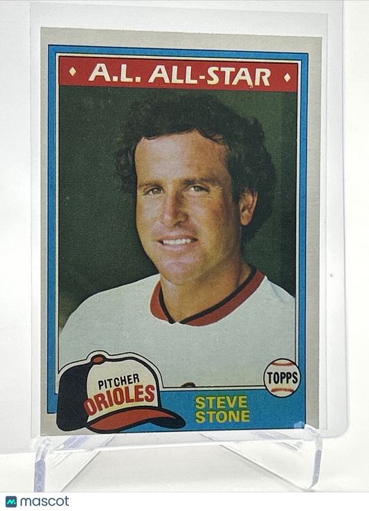 1981 Topps Steve Stone Baseball Card #520 NM-Mint FREE SHIPPING
