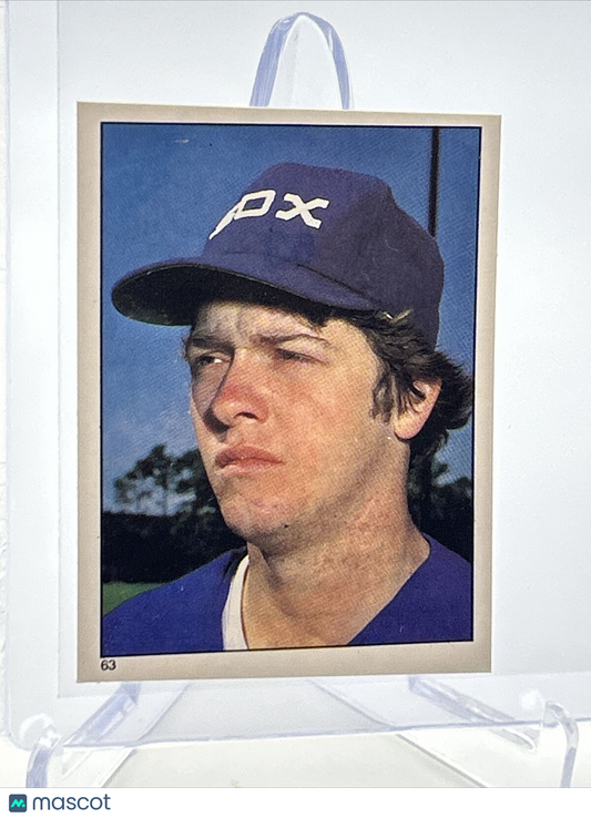1981 Topps Stickers Britt Burns Baseball Card #63 NM-Mint FREE SHIPPING