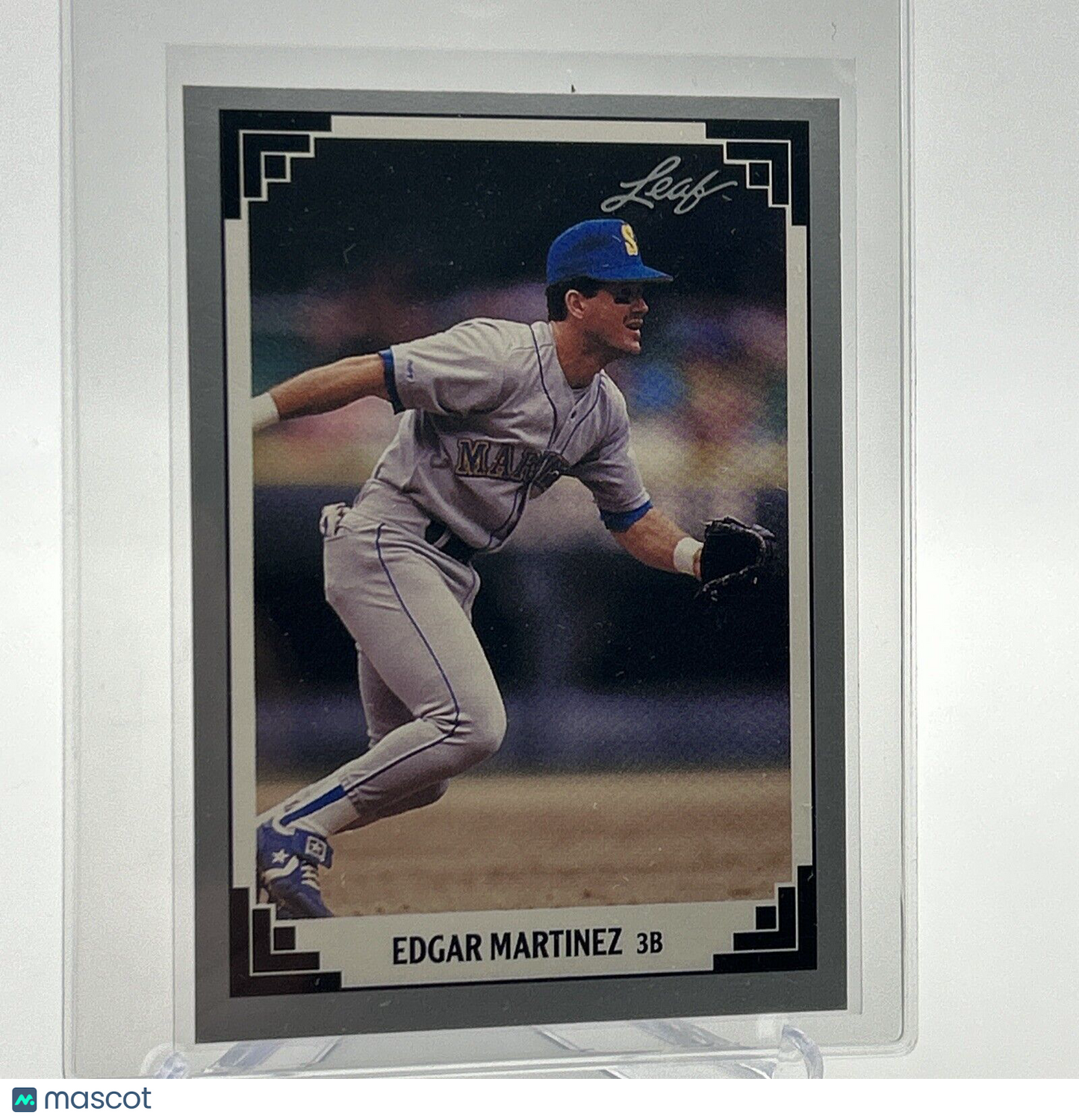 1991 Leaf Edgar Martinez Baseball Card #477 Mint FREE SHIPPING