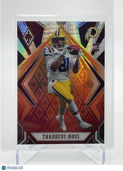 2020 Panini Phoenix FIRE BURST Thaddeus Moss Rookie #200 Mint FREE SHIPPING