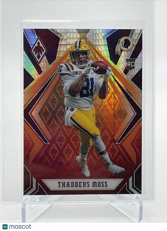 2020 Panini Phoenix FIRE BURST Thaddeus Moss Rookie #200 Mint FREE SHIPPING