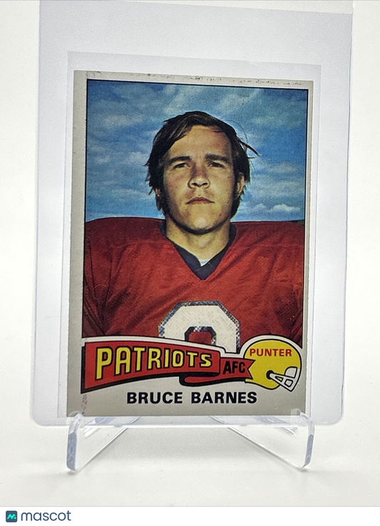 1975 Topps Bruce Barnes Football Card #129 EX Quality FREE SHIPPING