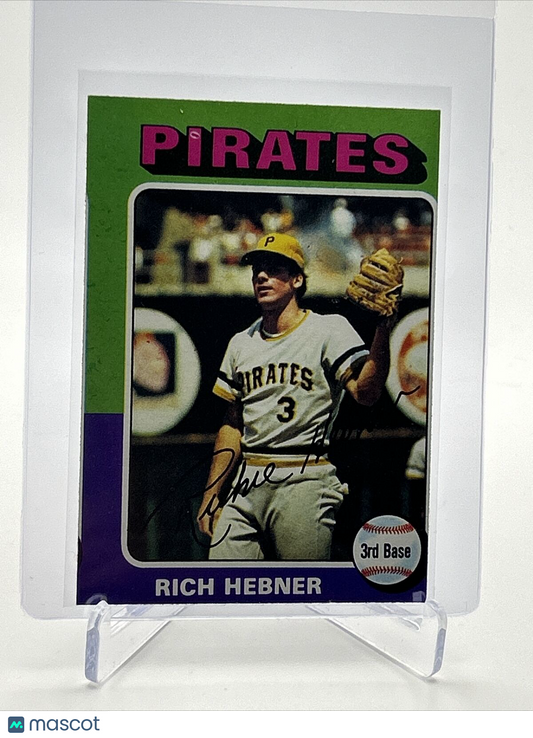 1975 Topps Rich Hebner Baseball Card #492 NM Quality FREE SHIPPING