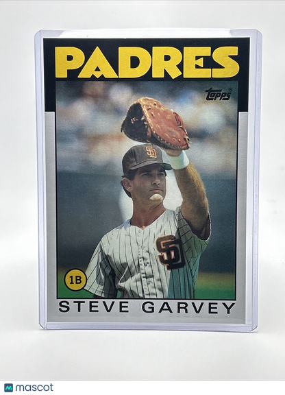 1986 Topps Super Steve Garvey Baseball Card #24 NM-Mint FREE SHIPPING