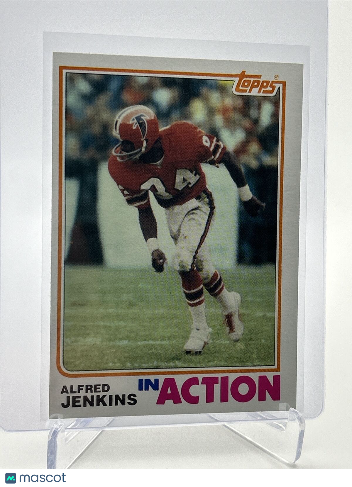 1982 Topps Alfred Jenkins Football Card #282 NM-MT FREE SHIPPING