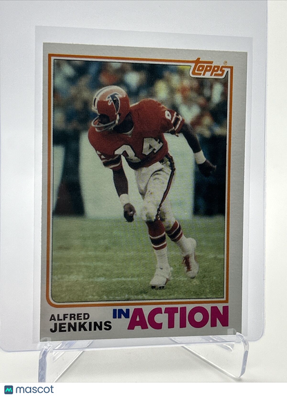 1982 Topps Alfred Jenkins Football Card #282 NM-MT FREE SHIPPING