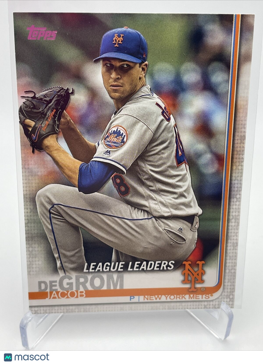 2019 Topps Jacob deGrom Baseball Card #19 Mint FREE SHIPPING