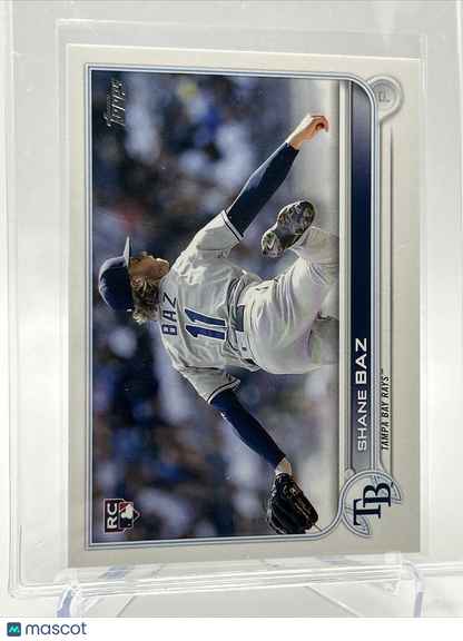 2022 Topps RETAIL SET Shane Baz Rookie Baseball Card #421 Mint FREE SHIPPING