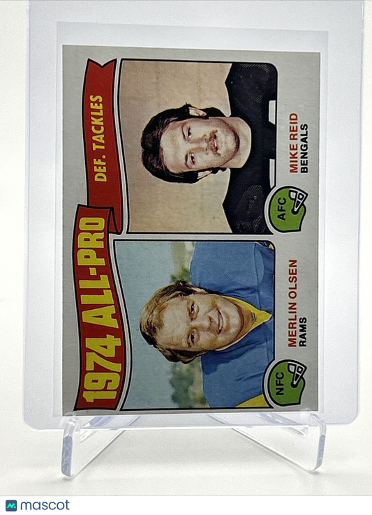 1975 Topps 1974 All-Pro Defensive Tackles Card #215 NM Quality FREE SHIPPING