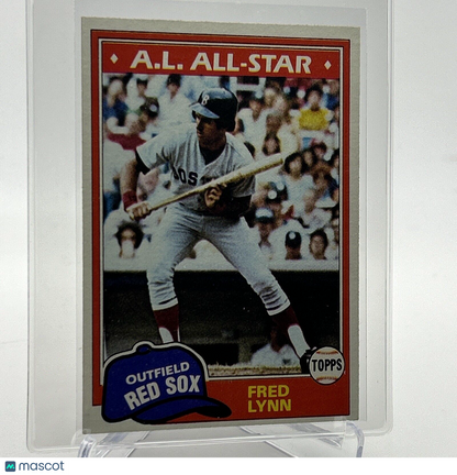 1981 Topps Fred Lynn Baseball Card #720 NM-Mint FREE SHIPPING