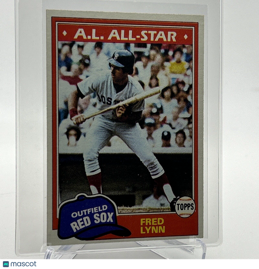 1981 Topps Fred Lynn Baseball Card #720 NM-Mint FREE SHIPPING