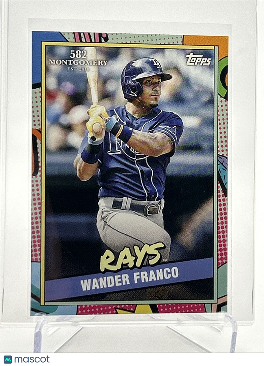 2023 Topps 582 Montgomery Club Set Wander Franco Card #19 FREE SHIPPING