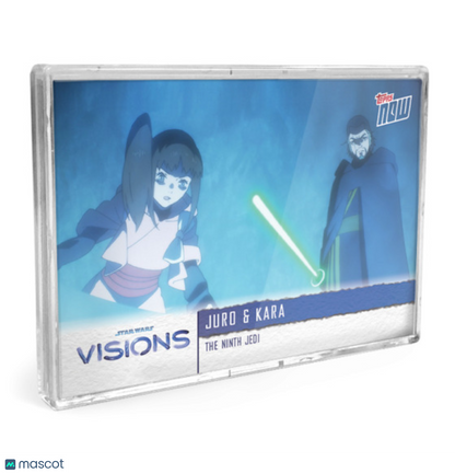 2021 Topps Now Star Wars Visions The Ninth Jedi 5 card set Print Run 474