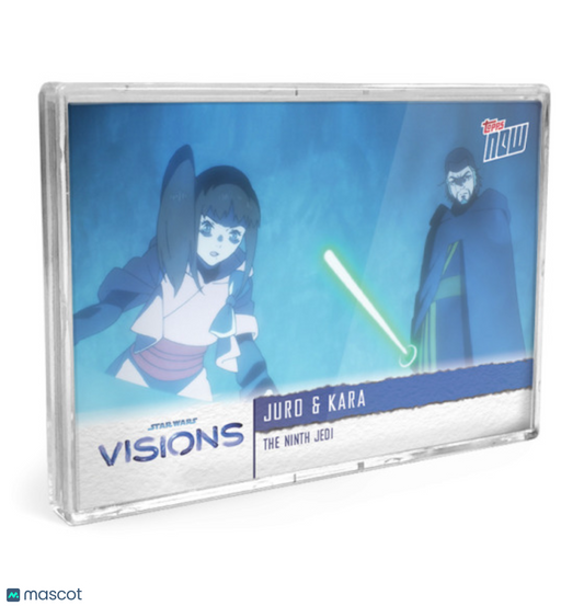 2021 Topps Now Star Wars Visions The Ninth Jedi 5 card set Print Run 474