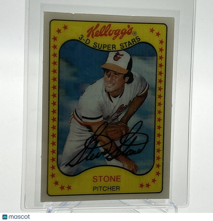 1981 Kellogg's Steve Stone Baseball Card #58 NM-Mint FREE SHIPPING