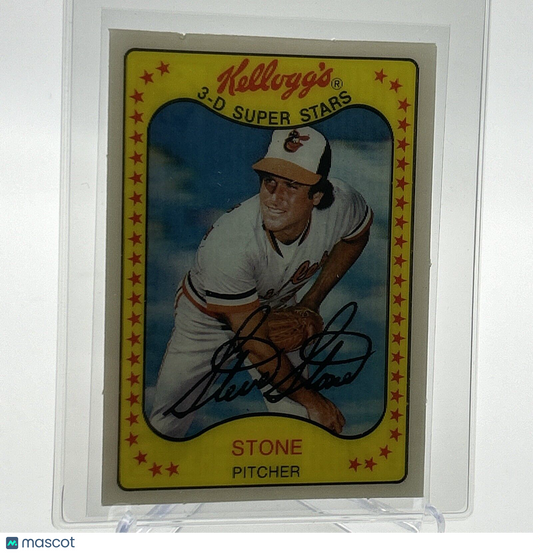 1981 Kellogg's Steve Stone Baseball Card #58 NM-Mint FREE SHIPPING