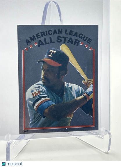 1981 Topps Stickers Al Oliver FOIL Baseball Card #246 NM-Mint FREE SHIPPING
