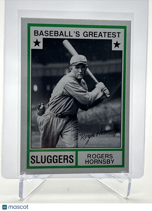 1982 TCMA Greatest Sluggers Rogers Hornsby Baseball Card #21 Mint FREE SHIPPING