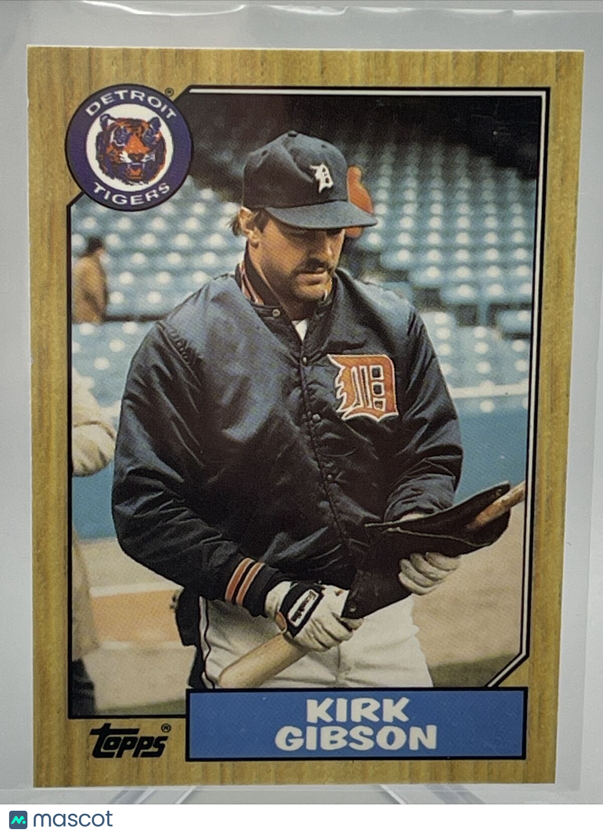 1987 Topps TIFFANY Baseball Card Kirk Gibson #765 Mint FREE SHIPPING
