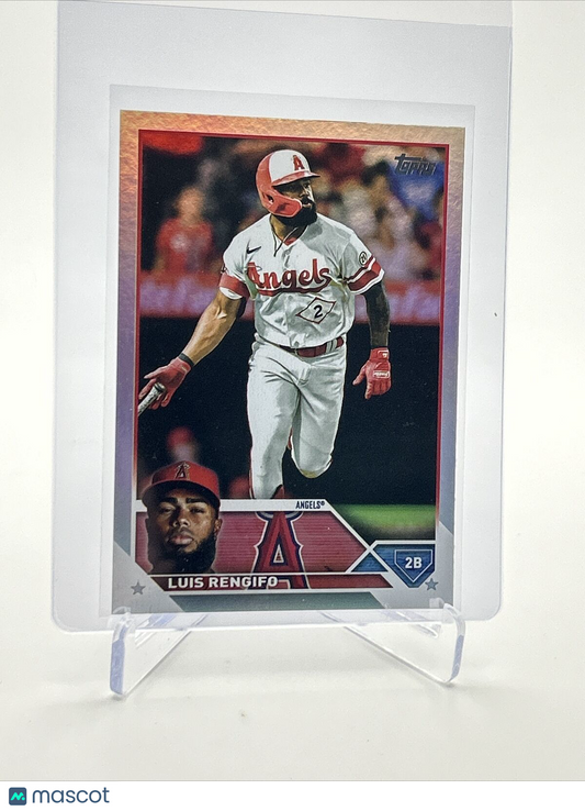 2023 Topps RAINBOW FOIL Luis Rengifo Baseball Card #549 FREE SHIPPING