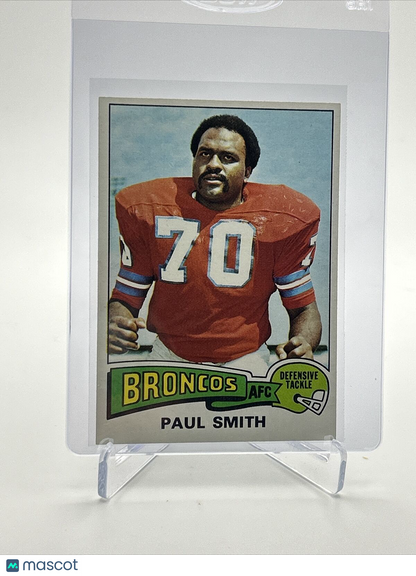 1975 Topps Paul Smith Football Card #45 NM Quality FREE SHIPPING