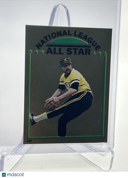 1981 Topps Stickers Jim Bibby FOIL Baseball Card #260 NM-Mint FREE SHIPPING