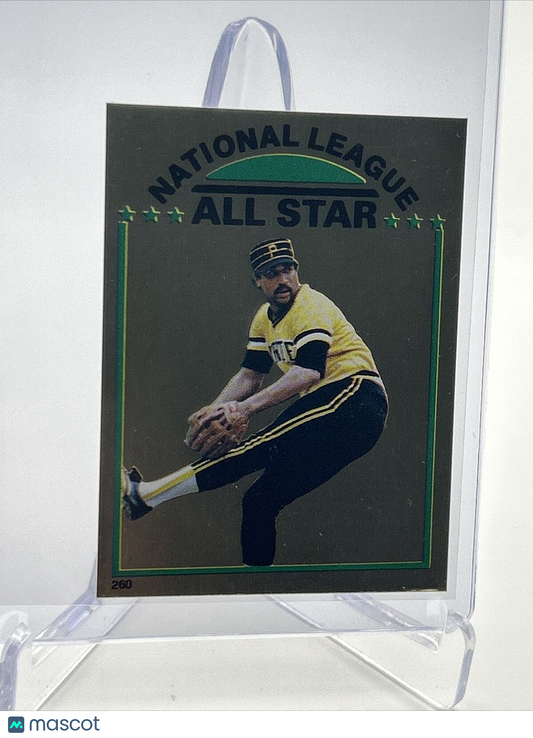 1981 Topps Stickers Jim Bibby FOIL Baseball Card #260 NM-Mint FREE SHIPPING