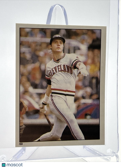 1981 Topps Stickers Rick Manning Baseball Card #69 NM-Mint FREE SHIPPING