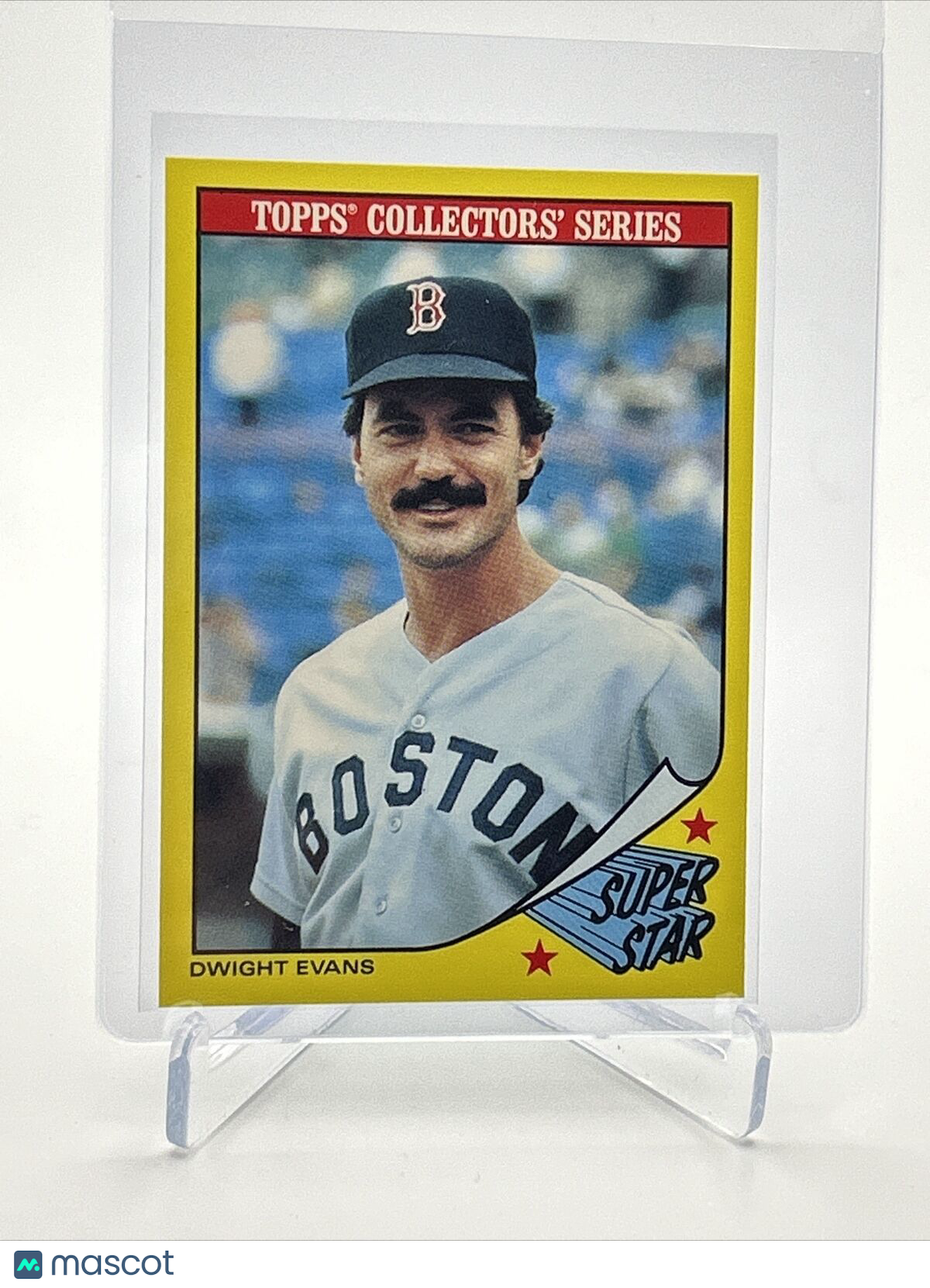 1986 Topps Baseball Champion Superstars Dwight Evans Card #10 Mint FREE SHIPPING
