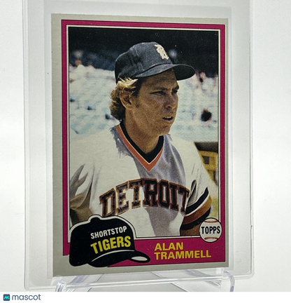 1981 Topps Alan Trammell Baseball Card #709 NM-Mint FREE SHIPPING