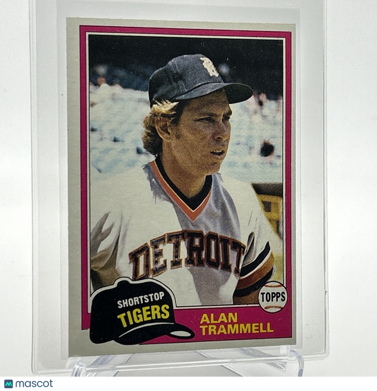 1981 Topps Alan Trammell Baseball Card #709 NM-Mint FREE SHIPPING