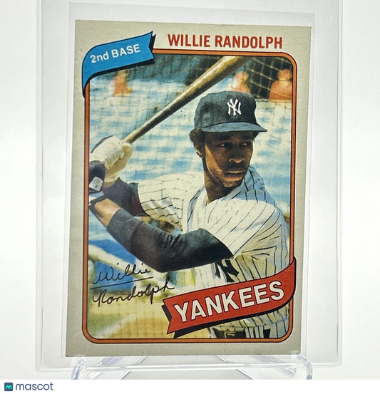 1980 Topps Willie Randolph Baseball Card #460 NM-Mint FREE SHIPPING