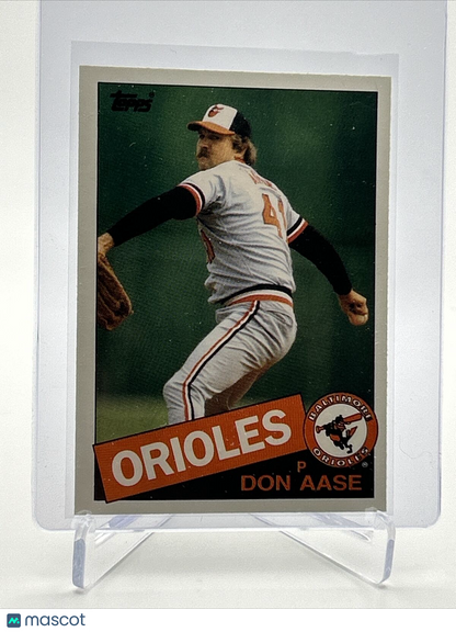 1985 Topps Traded Don Aase Baseball Card #1T NM-MT FREE SHIPPING