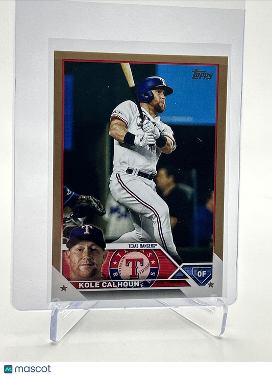 2023 Topps GOLD Kole Calhoun Baseball Card #512 /2023 FREE SHIPPING