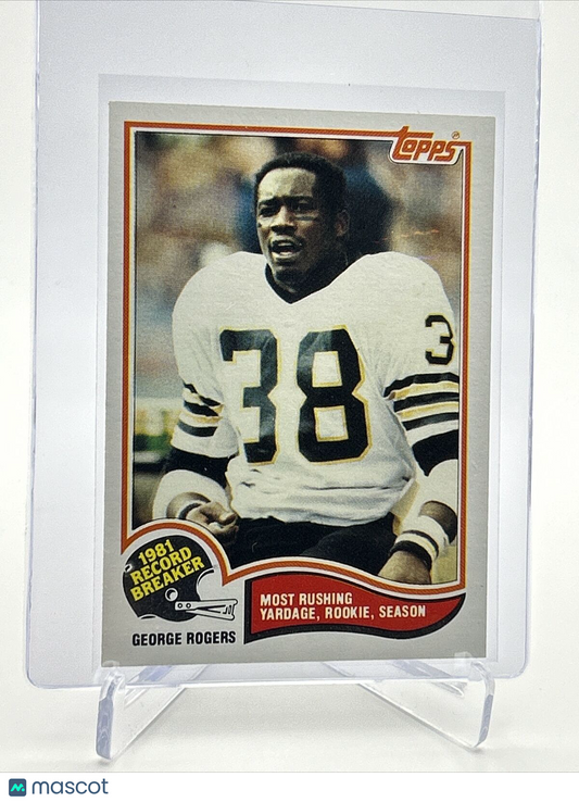 1982 Topps George Rogers Football Card #5 NM-MT FREE SHIPPING
