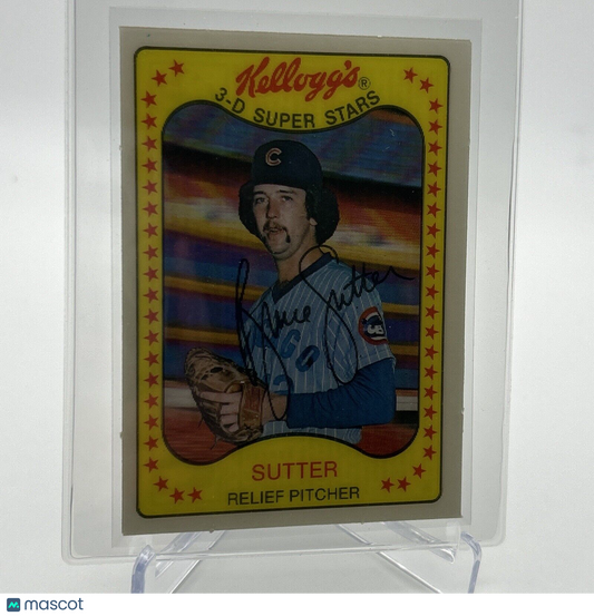 1981 Kellogg's Bruce Sutter Baseball Card #56 NM-Mint FREE SHIPPING