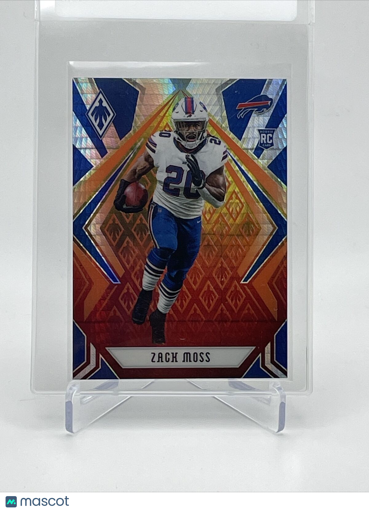 2020 Panini Phoenix FIRE BURST Zack Moss Rookie Card #131 Mint FREE SHIPPING
