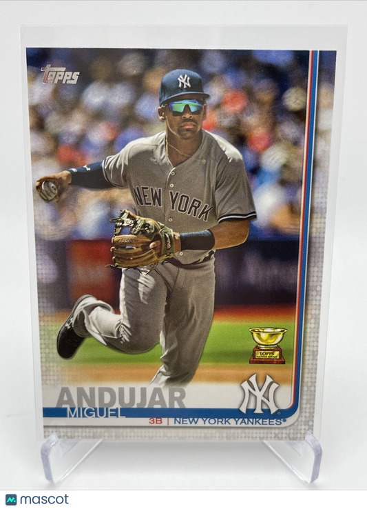 2019 Topps Miguel Andujar Baseball Card #132 Mint FREE SHIPPING