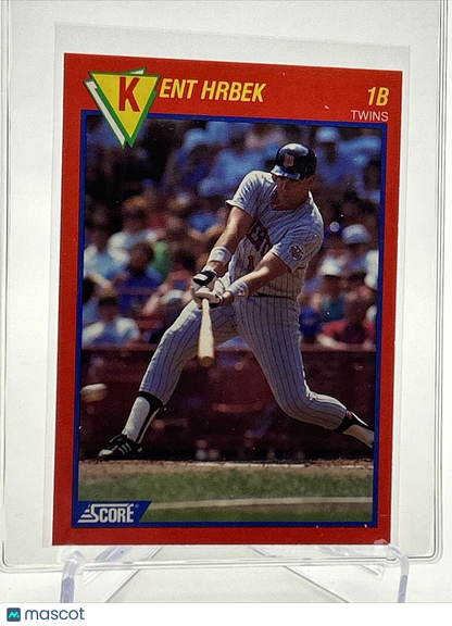 1989 Score Hottest 100 Kent Hrbek Baseball Card #14 Mint FREE SHIPPING