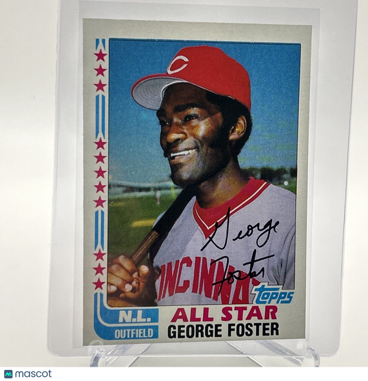 1982 Topps George Foster Baseball Card #342 NM-Mint FREE SHIPPING