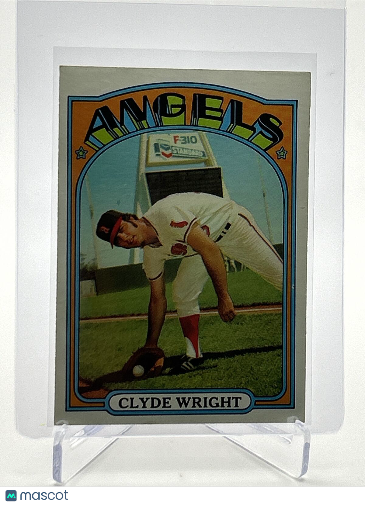 1972 Topps Clyde Wright Baseball Card #55 VG-EX Quality FREE SHIPPING