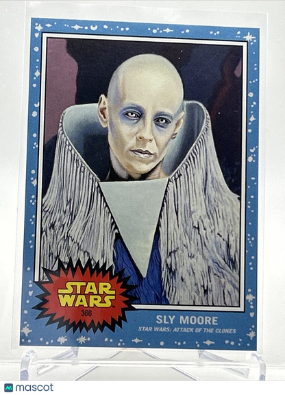 2022 Topps Star Wars Living Set Sly Moore Card #366 Mint FREE SHIPPING