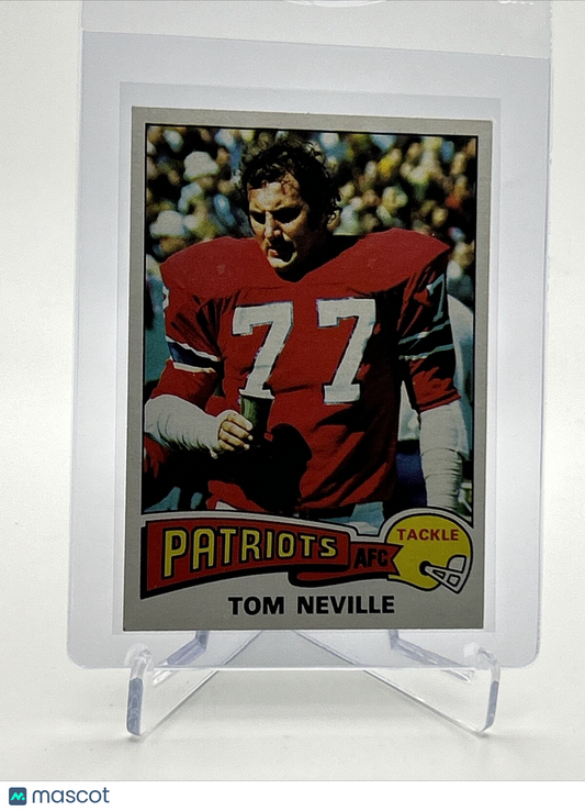 1975 Topps Tom Neville Football Card #493 NM Quality FREE SHIPPING