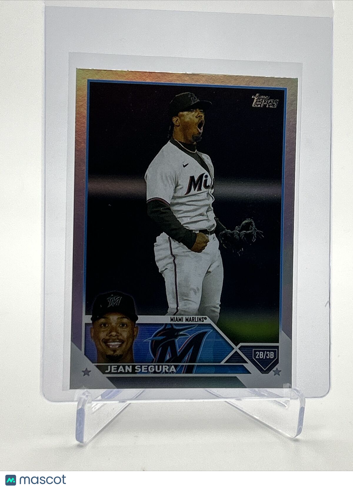 2023 Topps RAINBOW FOIL Jean Segura Baseball Card #399 FREE SHIPPING