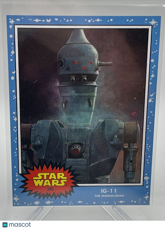 2022 Topps Star Wars Living Set IG-11 Card #289 Mint FREE SHIPPING
