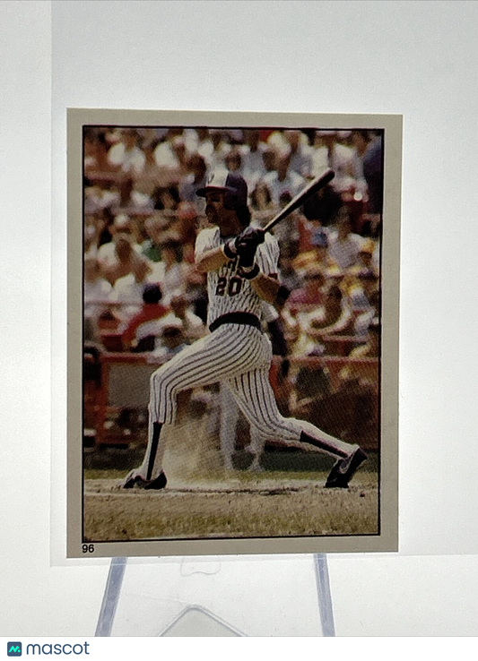 1981 Topps Stickers Gorman Thomas Baseball Card #96 NM-Mint FREE SHIPPING